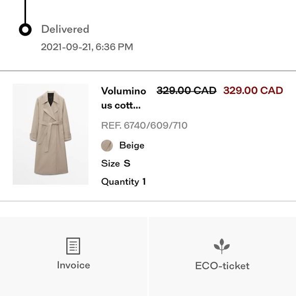 Oversized Trench Coat - Picture 4 of 15